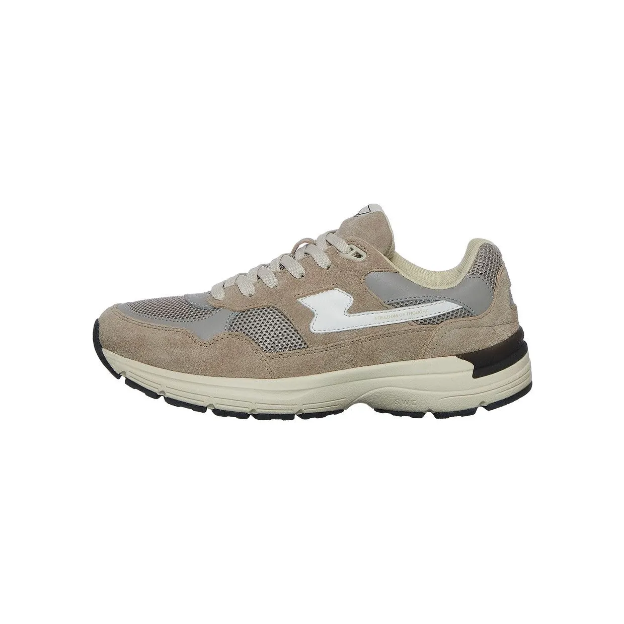 Stepney Workers Club Amiel S-Strike Suede Mix Light Grey (YP01535) (2)