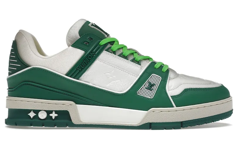 Louis Vuitton LV Trainer Green (1A8127 / 1A9VNQ)