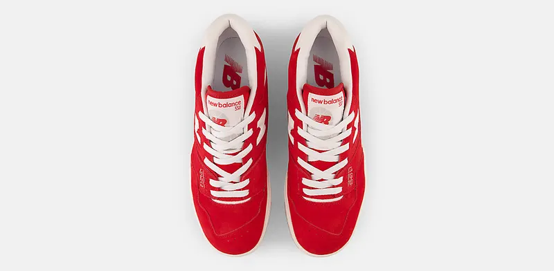 New Balance 550 Suede Pack Team Red (BB550VND)