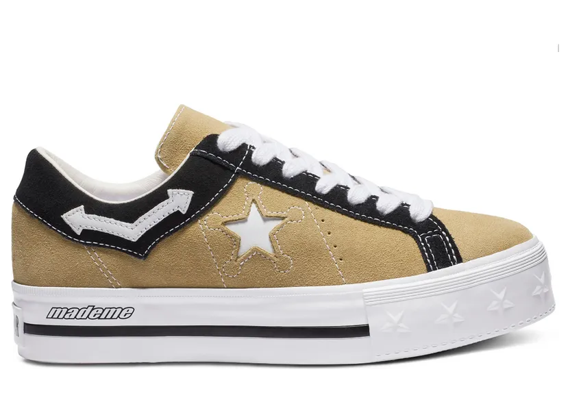 Converse One Star Platform Low MadeMe Brown (W)