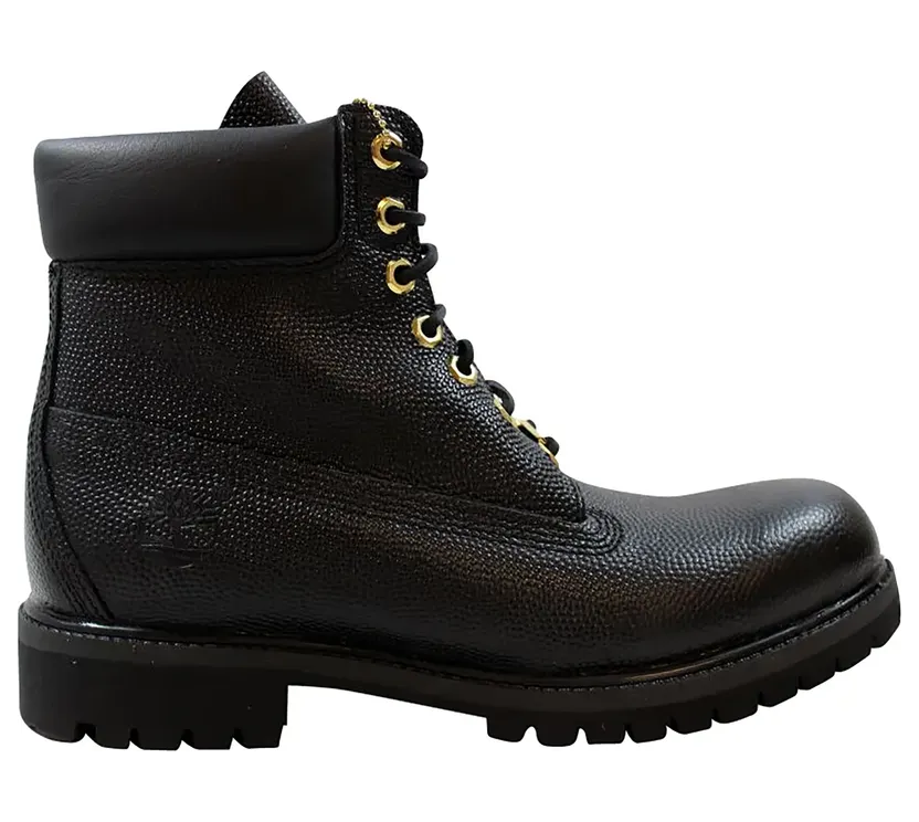 Timberland 6″ Football Leather Black