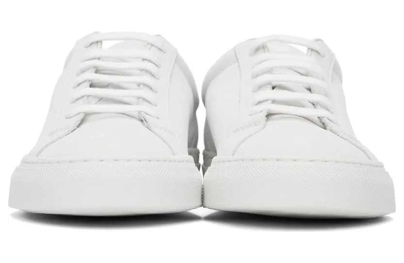 Common Projects White Retro Low Sneakers (ARTICLE 2311) (2)