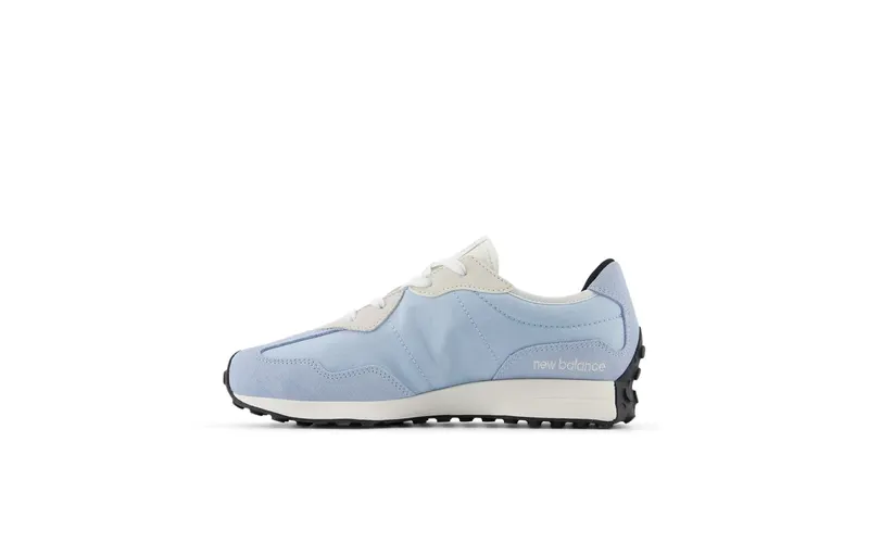 New Balance 327 Light Chrome Blue / White (GS327BS)