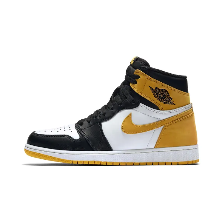 Air Jordan 1 Retro High OG “Summit White / Black / Yellow Ochre” (555088-109)