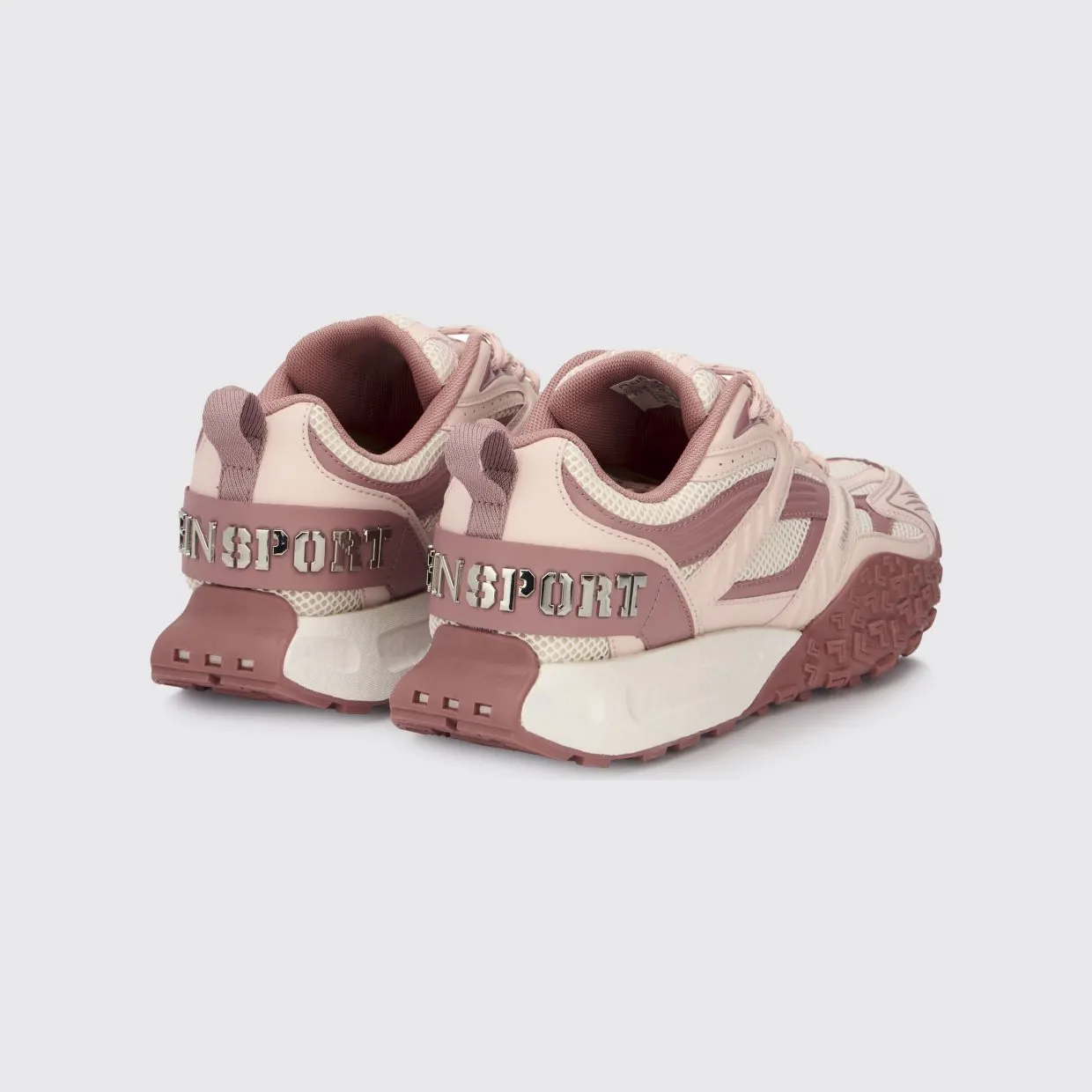 Plein Sport Urban Sprinter Mesh and Rubber Sneakers Fuchsia (SAFSUSC0933STE003N03) (2)