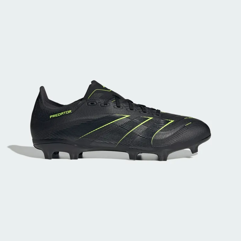 adidas Predator League FG/MG Core Black Carbon Lucid Lemon (JI1118)