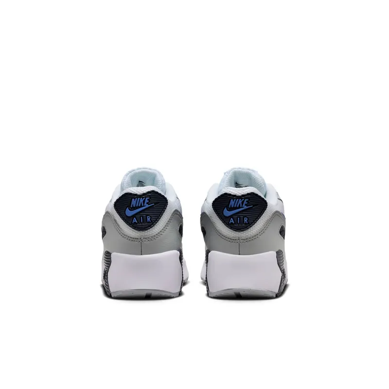 Nike Air Max 90 White/Midnight Navy/Football Grey/Blue Crystal (IR2963-103)