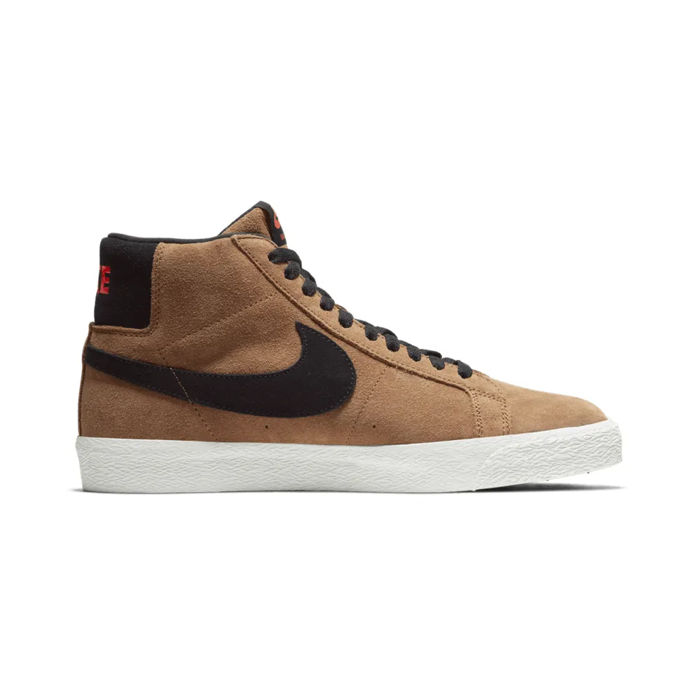 Nike SB Blazer Mid Light British Tan Light British Tan/Black-Sail (864349-202)