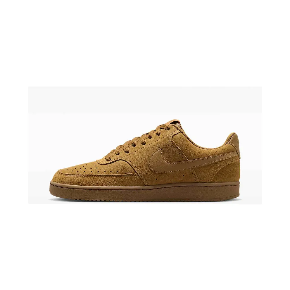 Nike Court Vision Low Suede Premium “Wheat / Flax” (IQ9749-700)