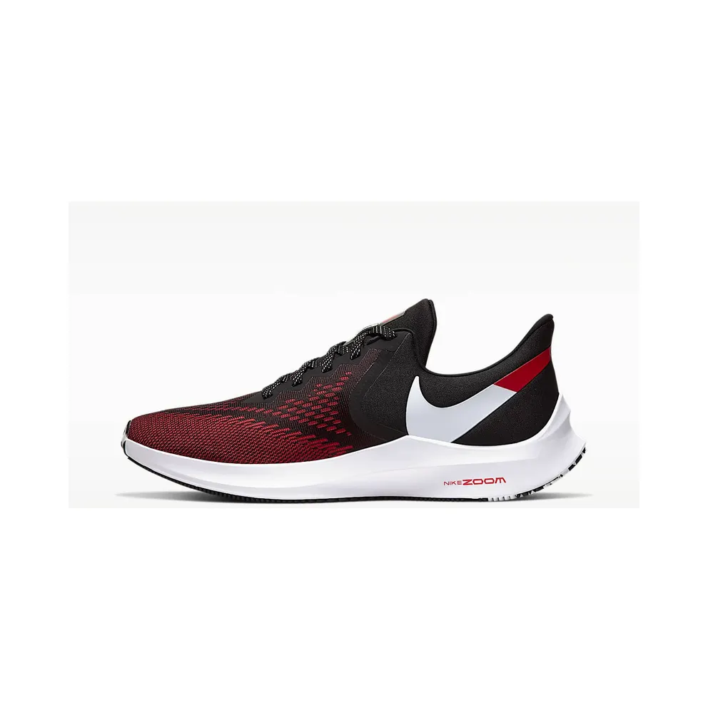 Nike Zoom Winflo 6 “Black / University Red / White” (AQ7497-010)