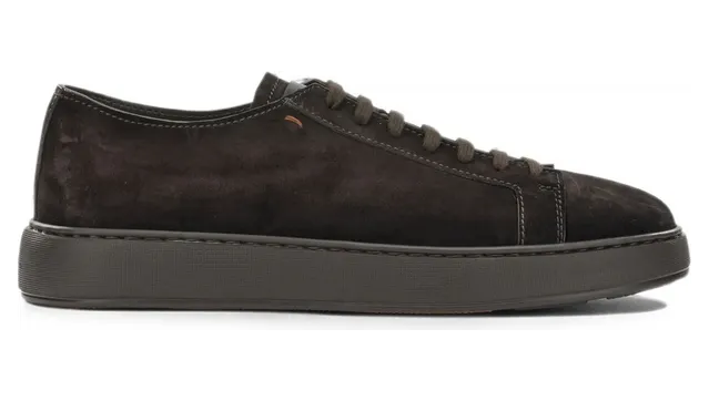 Santoni Suede Lace-up “Brown” (MBCD21571SMOT AOLT60)
