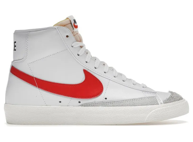 Nike Blazer Mid 77 Vintage Mismatched Swoosh Blue Red (BQ6806-117)