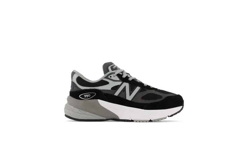New Balance 990v6 GS “Black/Silver” (GC990BK6)