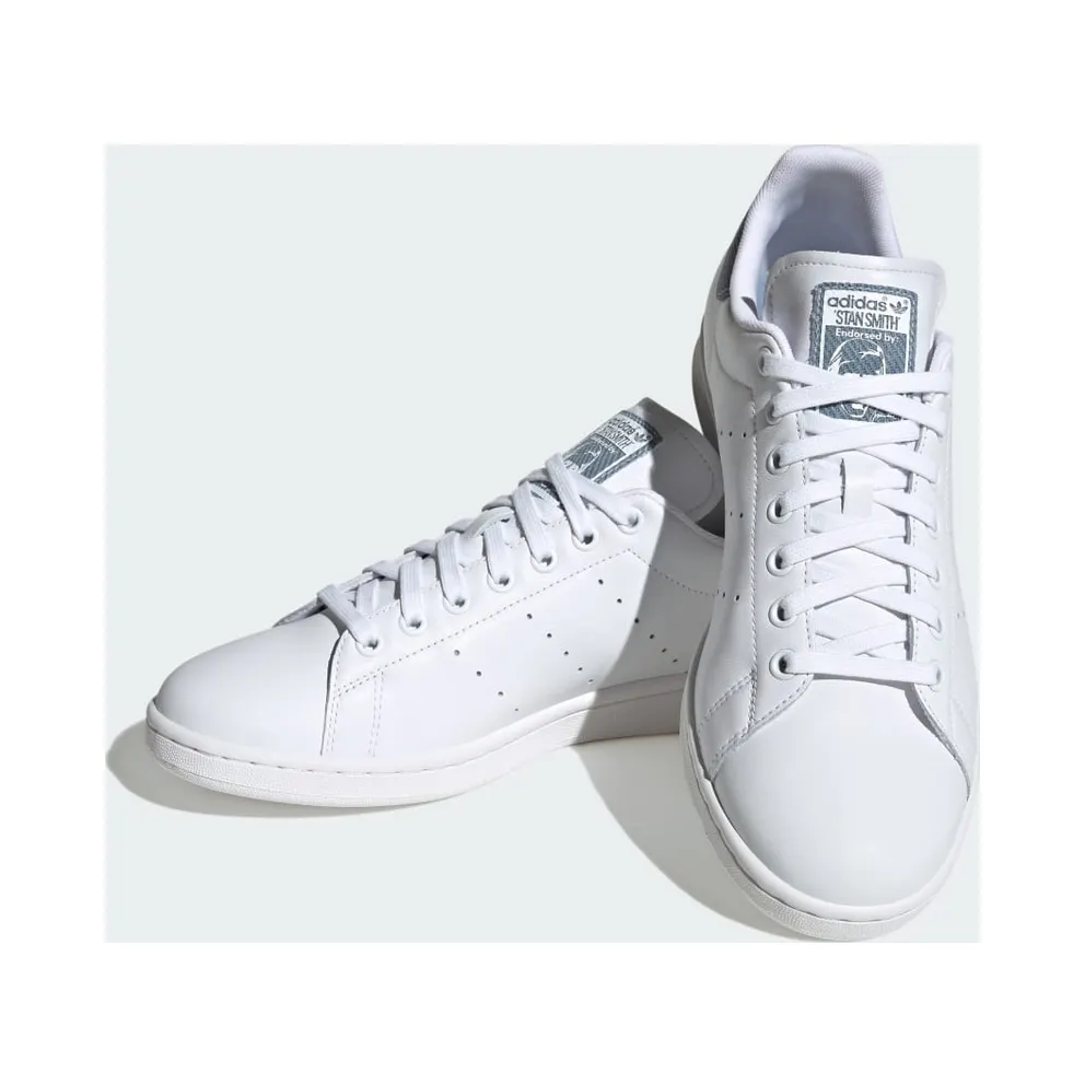 Adidas Stan Smith White / Tactile Blue / Tactile Blue (ID2028)