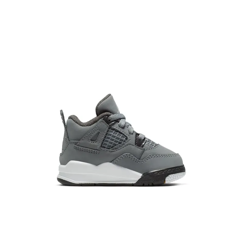 Air Jordan Nike AJ IV 4 Retro ‘Cool Grey’ (Toddler) (2019) (BQ7670-007)