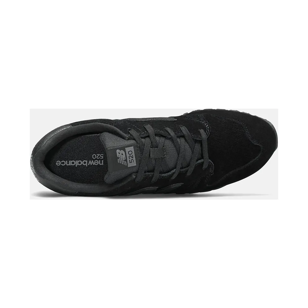 New Balance 520 Suede Black (U520BB)