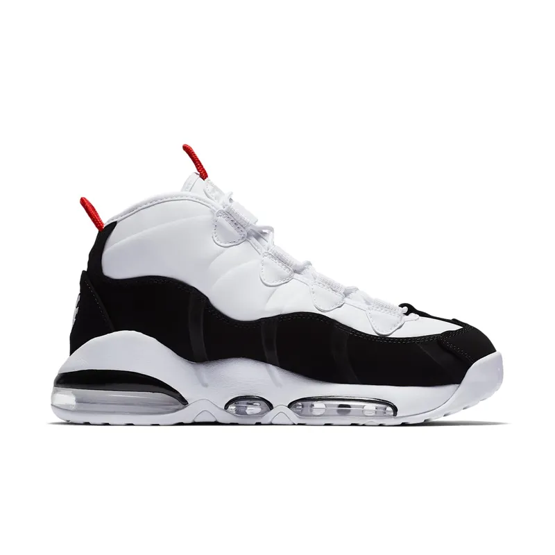 Nike Air Max Uptempo 95 White Red Black White/University Red-Black (CK0892-101)
