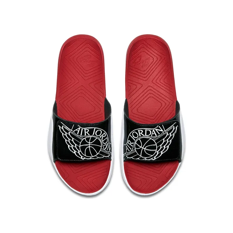 Jordan Hydro 7 Black White Gym Red Black/White-Gym Red (AA2517-001)