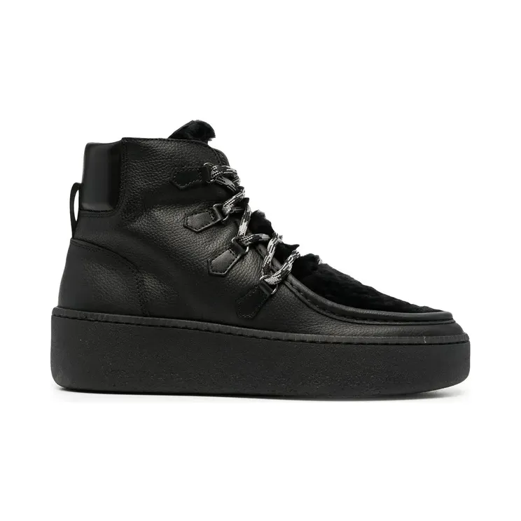 Woolrich met imitatiebont detail “Black” (CMWFFO2550FRUWF123)