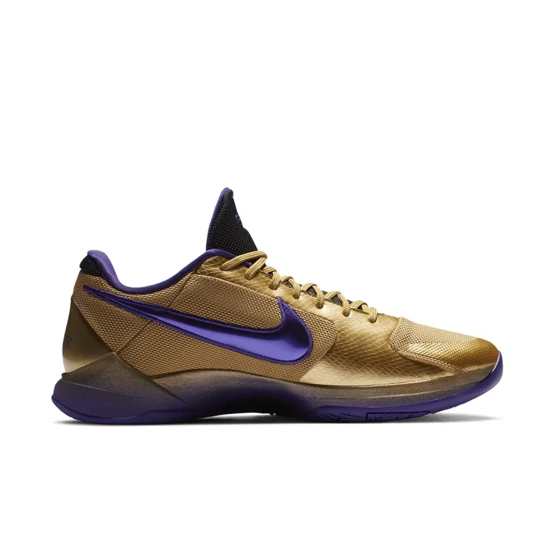 Nike Kobe 5 Protro Undefeated Hall of Fame (2021) – “Metallic Gold / Field Purple / Multi-color” (DA6809-700)