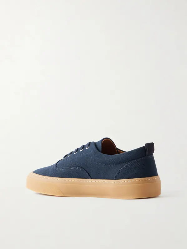 Mr P. Classic Plimsoll Canvas Blu Notte – Last 31049 (MPF261033)