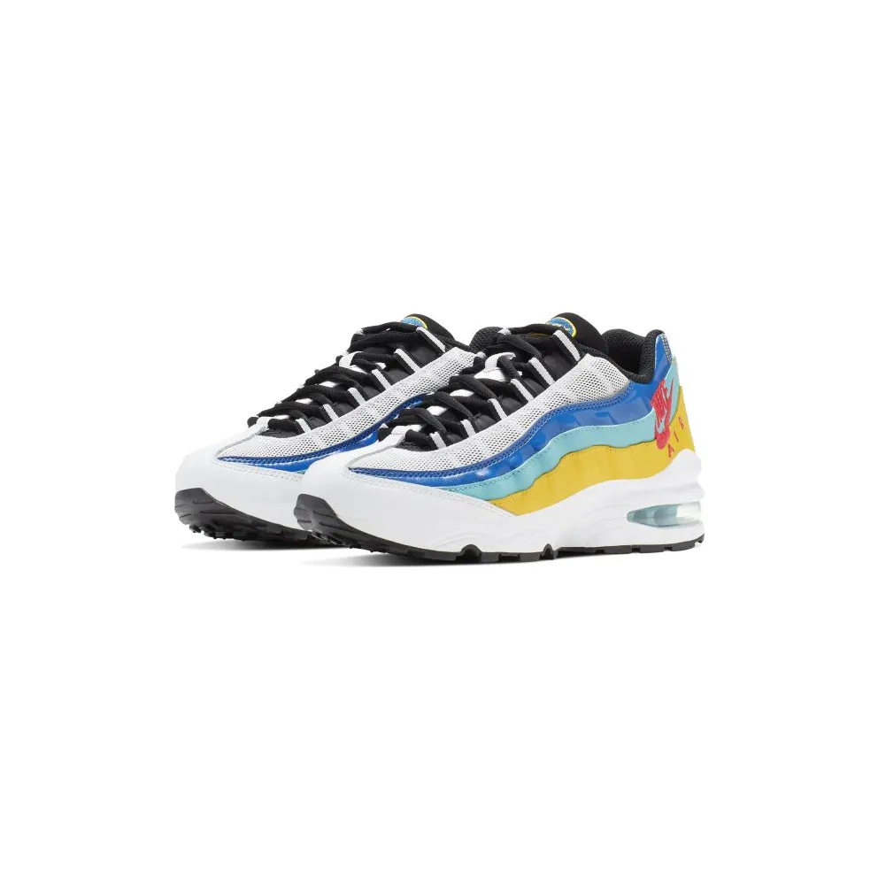 Nike Air Max 95 White University Gold (GS) White/University Gold/Teal Nebula (CJ6955-100)