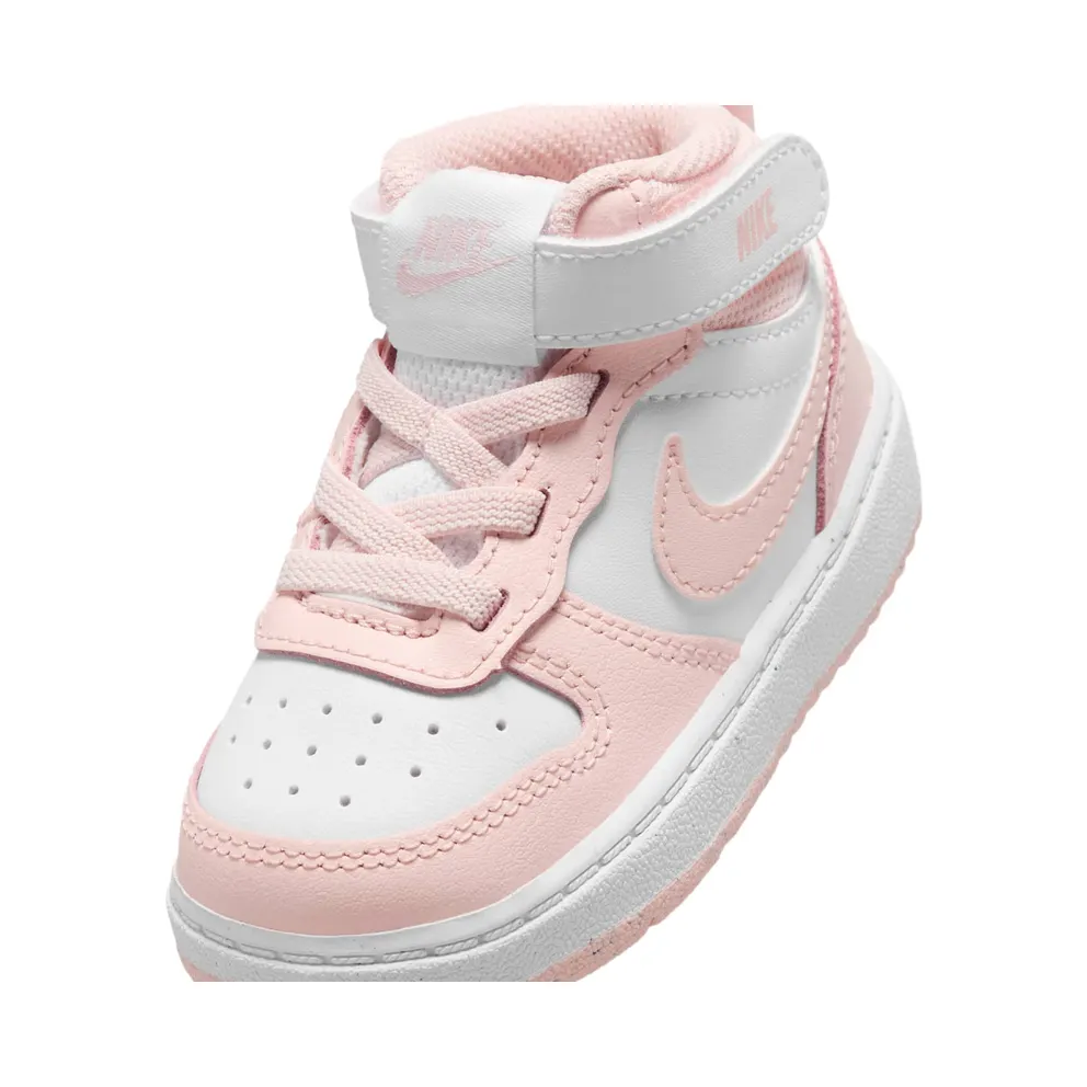 Nike Court Borough Mid 2 White Echo Pink (CD7784-122)