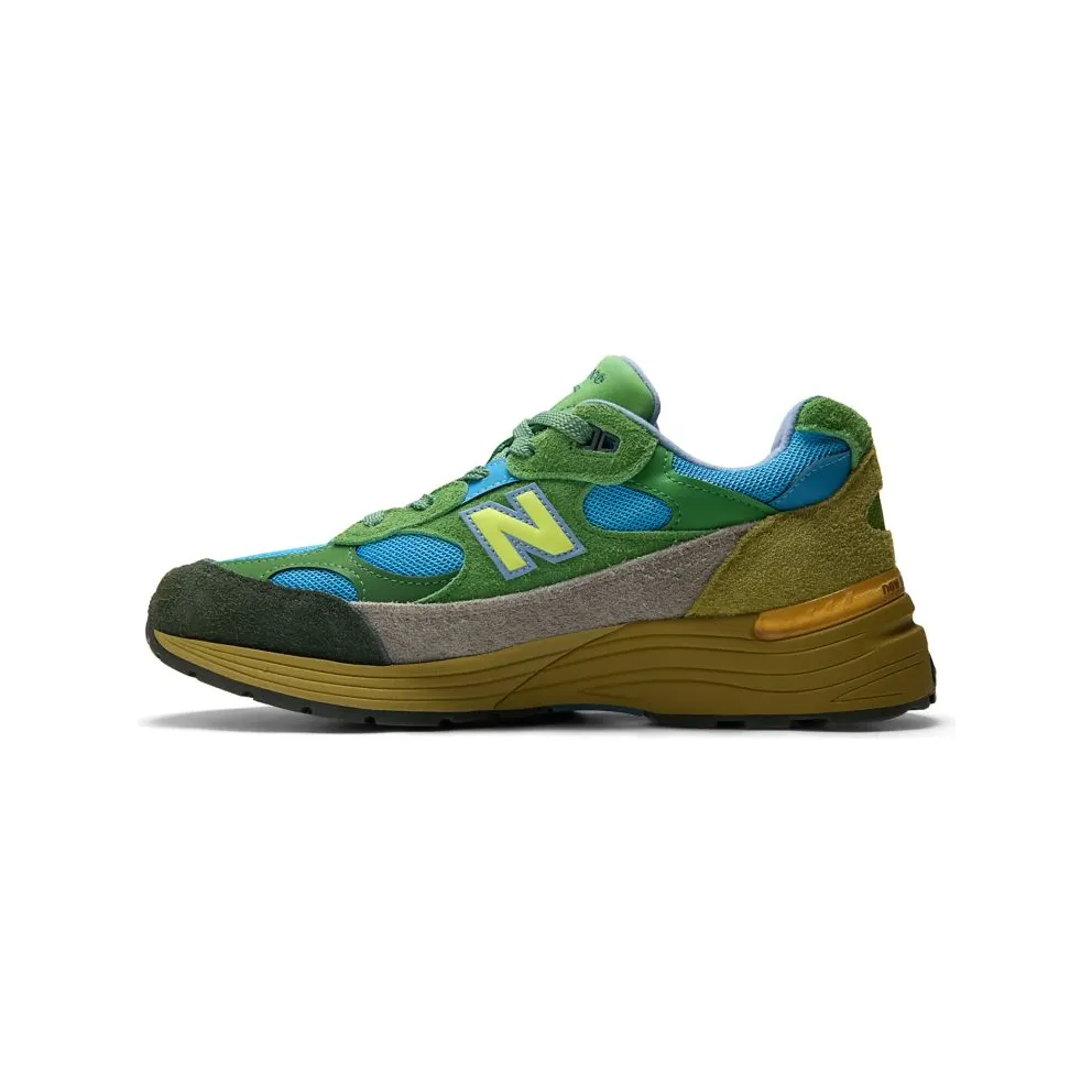 NEW BALANCE Salehe Bembury x New Balance 992 “ONLINE LIME / DUFFEL BAG” (U992SB)