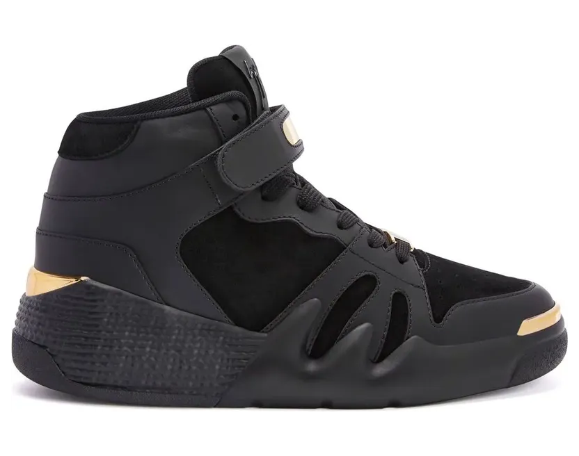 Giuseppe Zanotti Talon mid-top sneakers – Zwart (RW20032002)