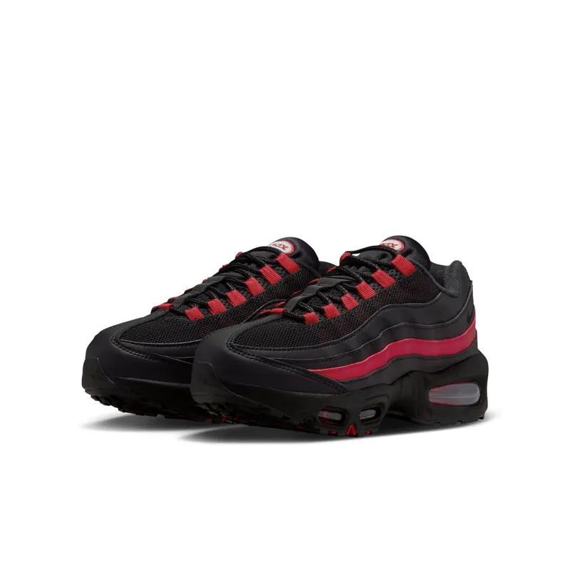 Nike Air Max 95 Black / Team Crimson / Wolf Grey (II4130-015)
