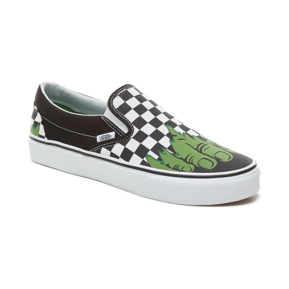 Vans Slip-On Marvel Hulk Checkerboard (VA38F7U44)