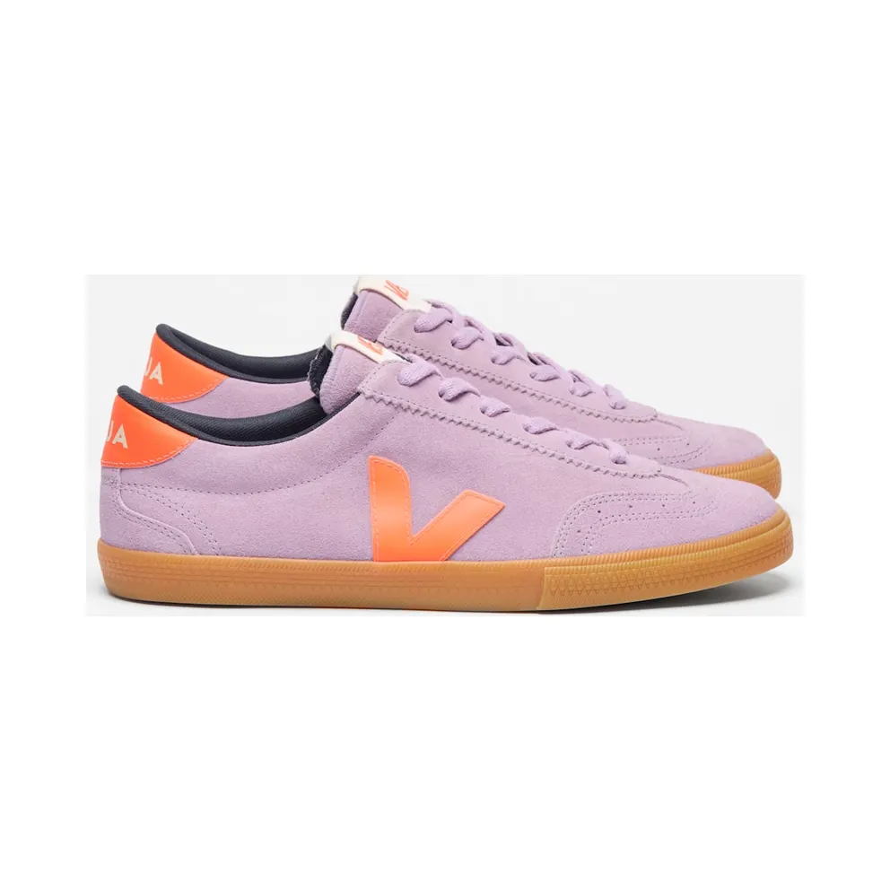 Veja Volley Suede Orchid Fury Natural