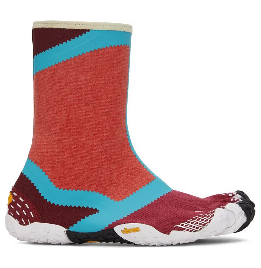 Suicoke Red & Blue NIN-HI FiveFingers Sneakers (S21MHC3)