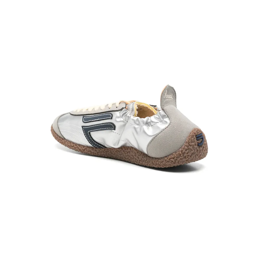 Puraai Metallic-effect Logo-patch “Silver/Grey” (PU901C-006)