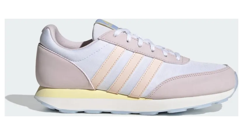adidas Run 60s 3.0 Lifestyle Hardloopschoenen Cloud White / Wonder Quartz / Blue Dawn (ID1853)