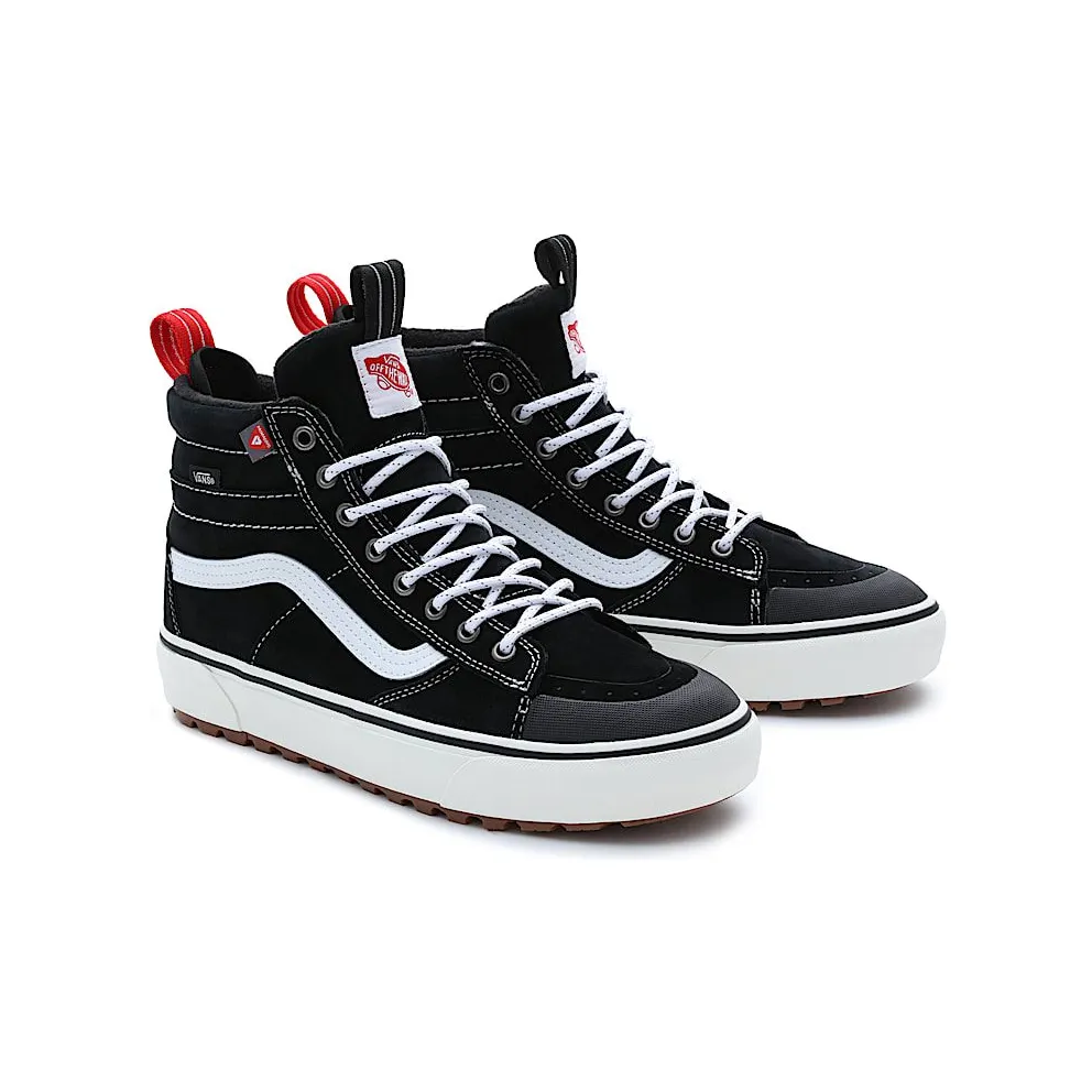Vans Sk8-Hi MTE-2 “Black White Red Gum” (VN0007NK6BT)