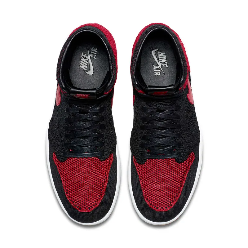 Air Jordan Nike AJ I 1 High Flyknit Bred (919704-001)
