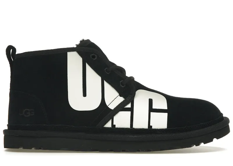 UGG Neumel Boot Chopd Black White (1128215-BLK)