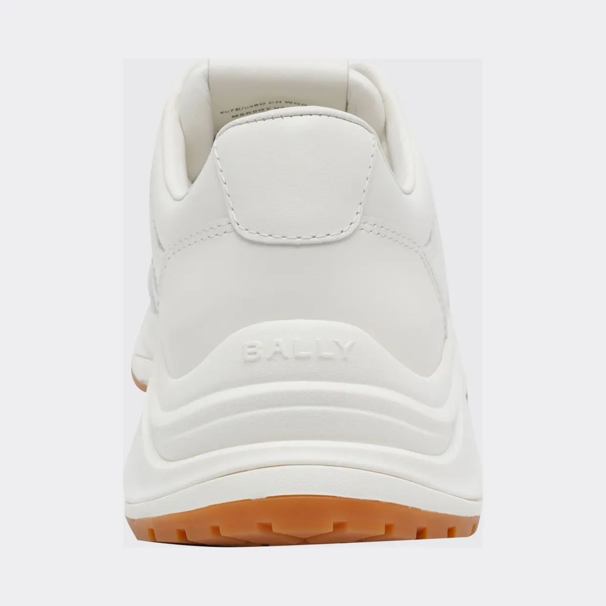 Bally Low-Top Calf Leather Sneakers with Striped Detail and Chunky Sole White (MSK0GYVT005I1X5) (3)