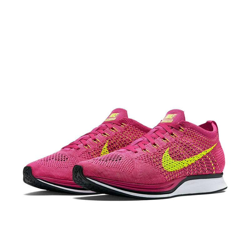 Nike Flyknit Racer Fireberry Volt (526628-607)