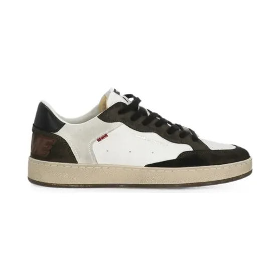 Crime London Chelsea leren met vlakken “White” (11200AA810CHELSEA)