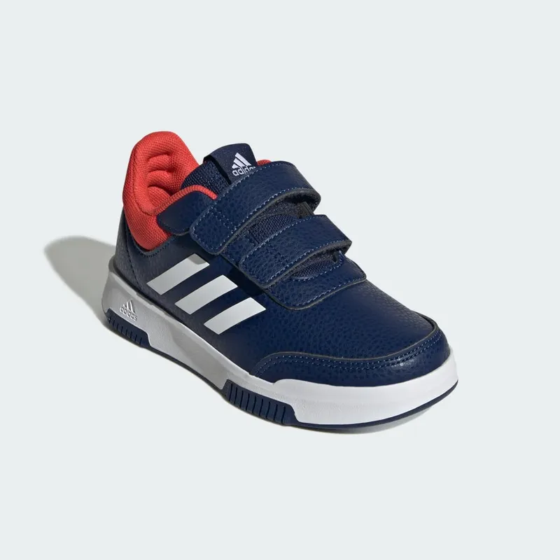 Adidas Tensaur with Velcro Dark Blue / Cloud White / Bright Red (JH9539)