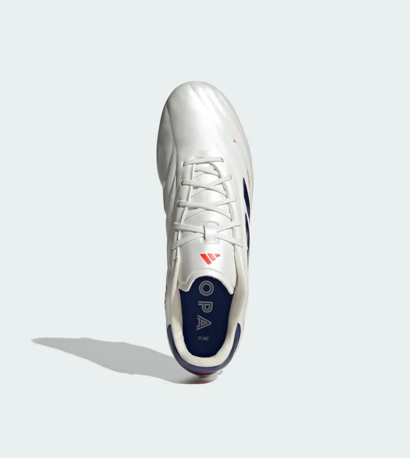 adidas Copa Pure 2 Elite SG Cloud White Lucid Blue Solar Red (IG8694)