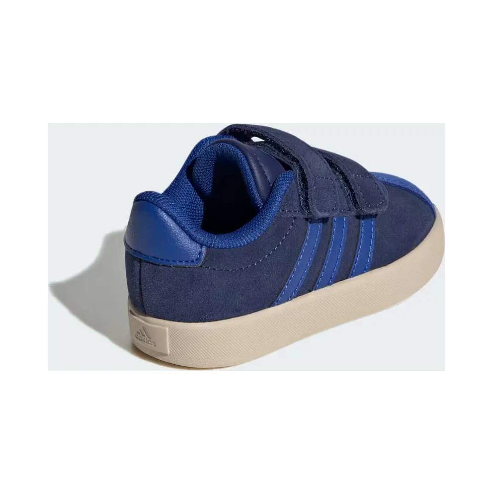 adidas VL Court 3.0 “Dark Blue / Royal Blue / Wonder Beige” (JP7876)