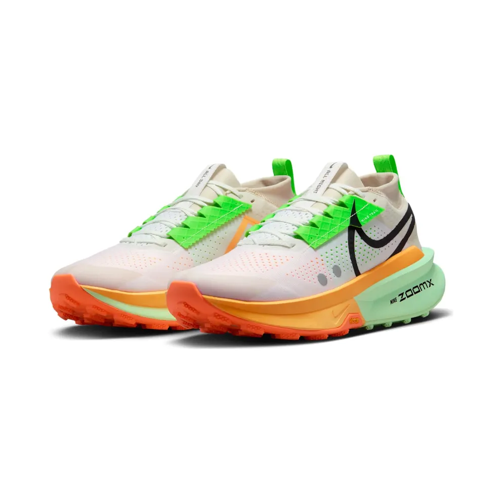Nike ZoomX Zegama 2 Summit White Laser Orange Total Orange Black (FD5190-100)