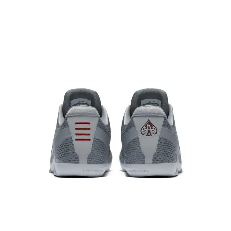 Nike Kobe 11 Lower Merion Cool Grey/Wolf Grey/Team Red (836183-006)