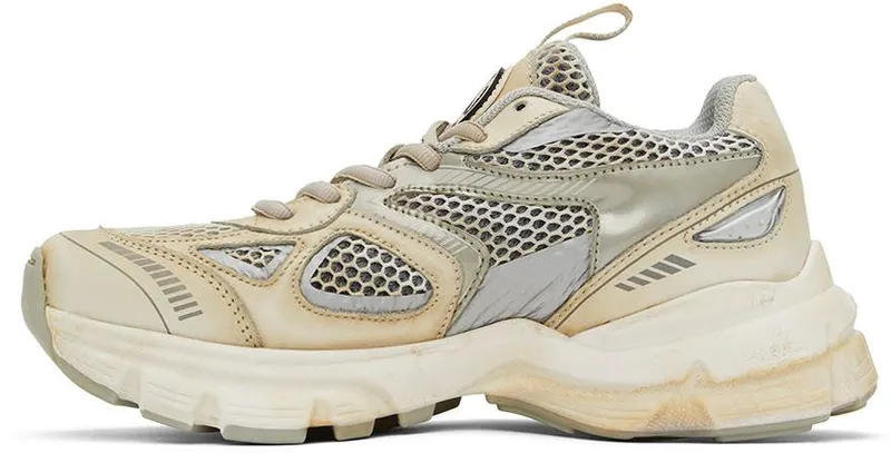 Axel Arigato SSENSE Exclusive Grey & Off-White Marathon Runner (33113)
