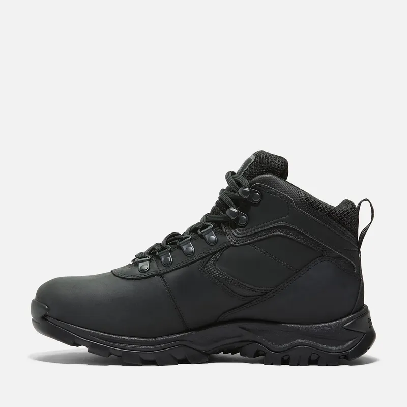 Timberland Mt. Maddsen Waterproof Mid Hiking Boot Black (TB12731R-001)