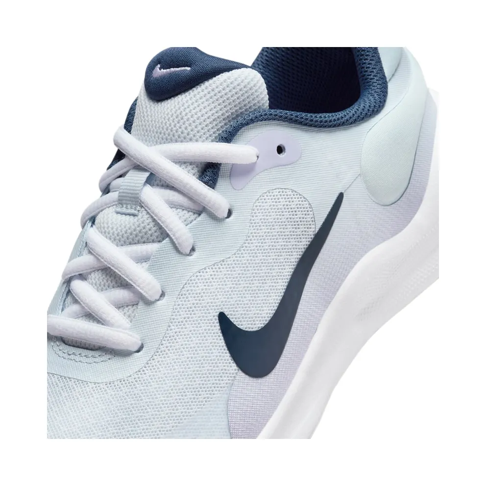 Nike Revolution 7 GS “Football Grey Midnight Navy” (FB7689-004)