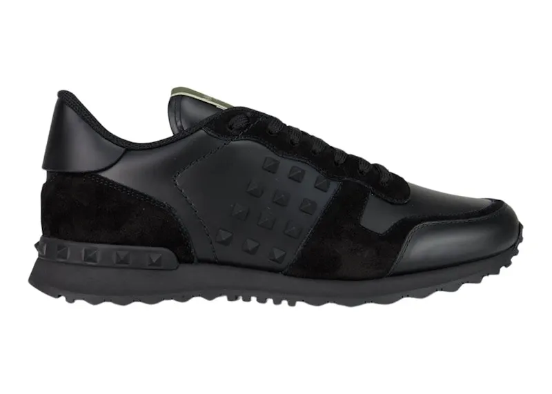 Valentino Garavani Rockstud Rockrunner Leather Black (WY2S0748VRJN01)